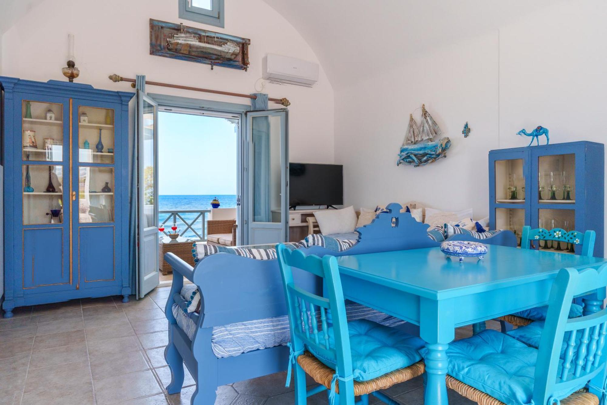 Blue Eyes Beach Villas Monolithos Exterior foto