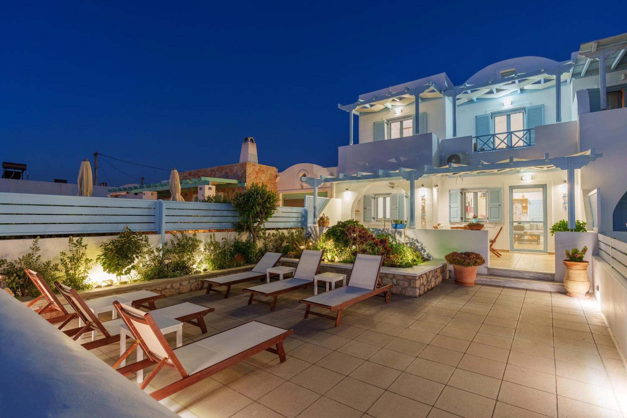 Blue Eyes Beach Villas Monolithos Exterior foto