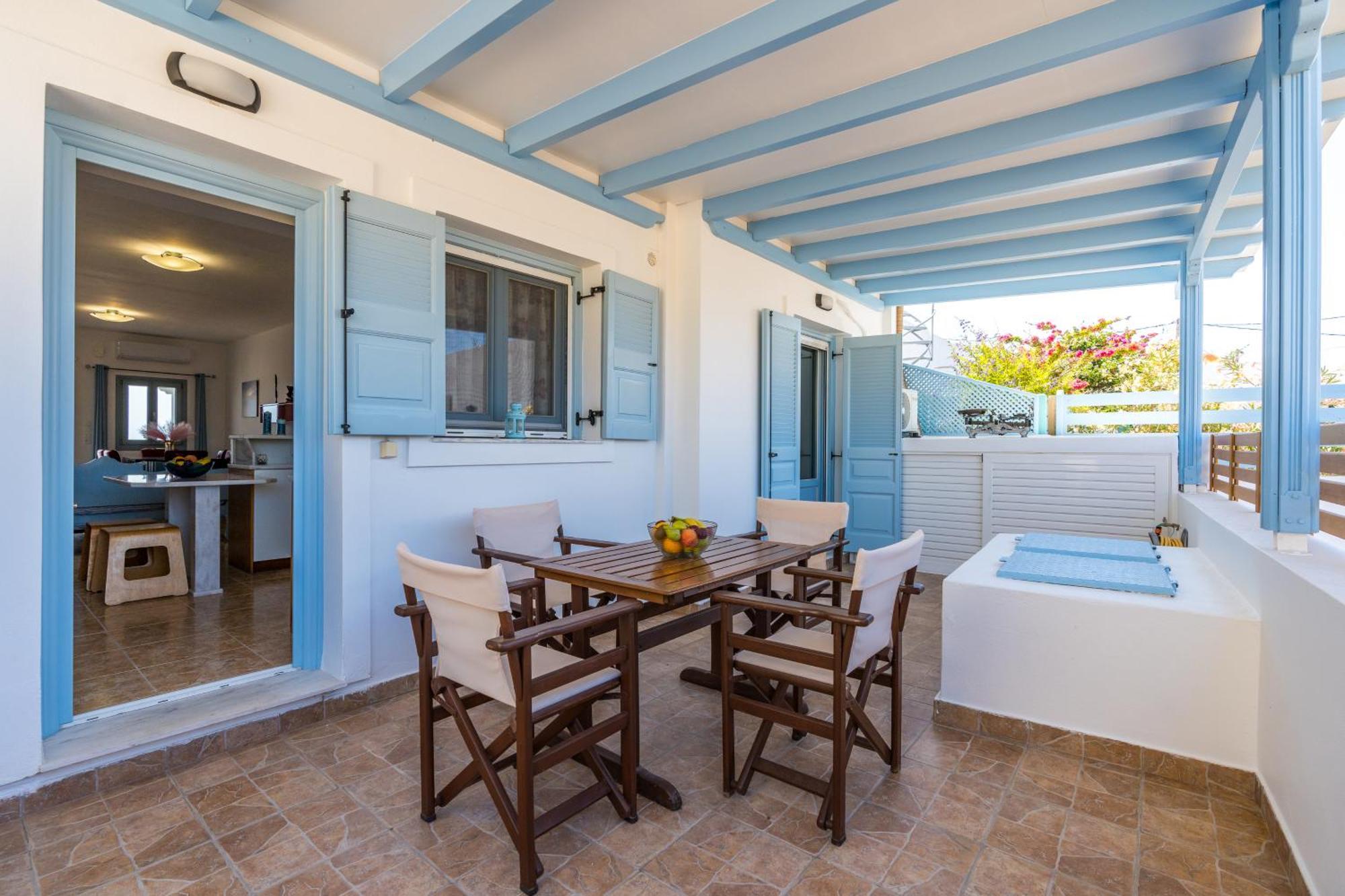 Blue Eyes Beach Villas Monolithos Exterior foto