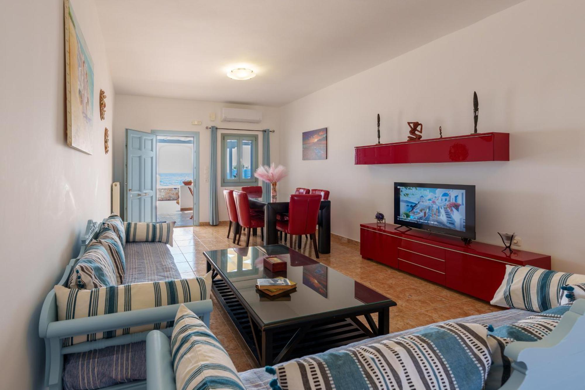 Blue Eyes Beach Villas Monolithos Exterior foto