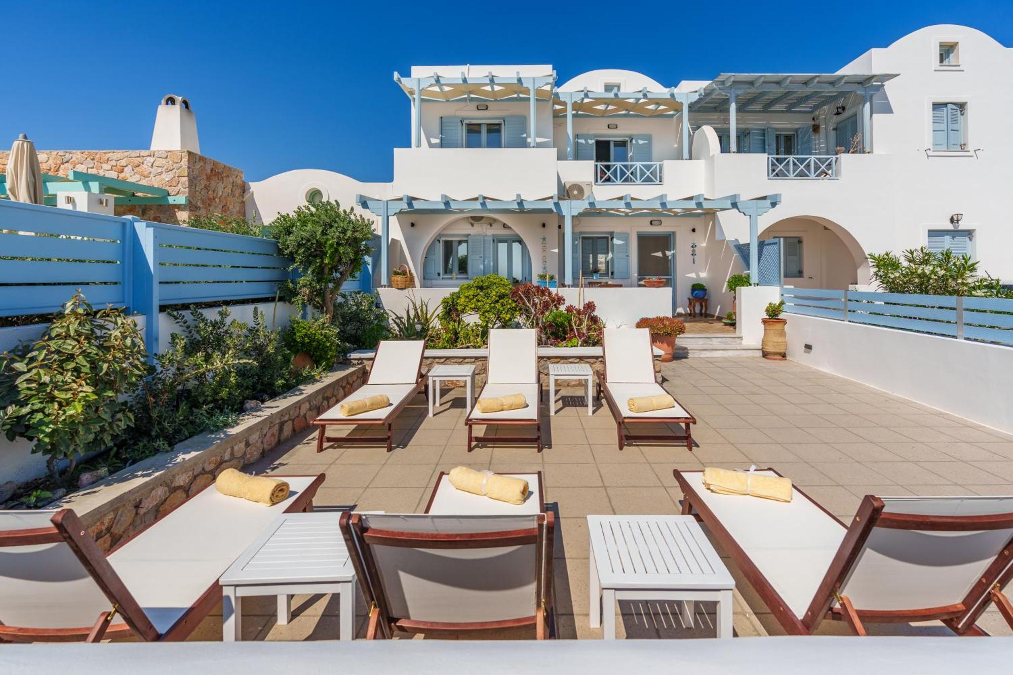 Blue Eyes Beach Villas Monolithos Exterior foto
