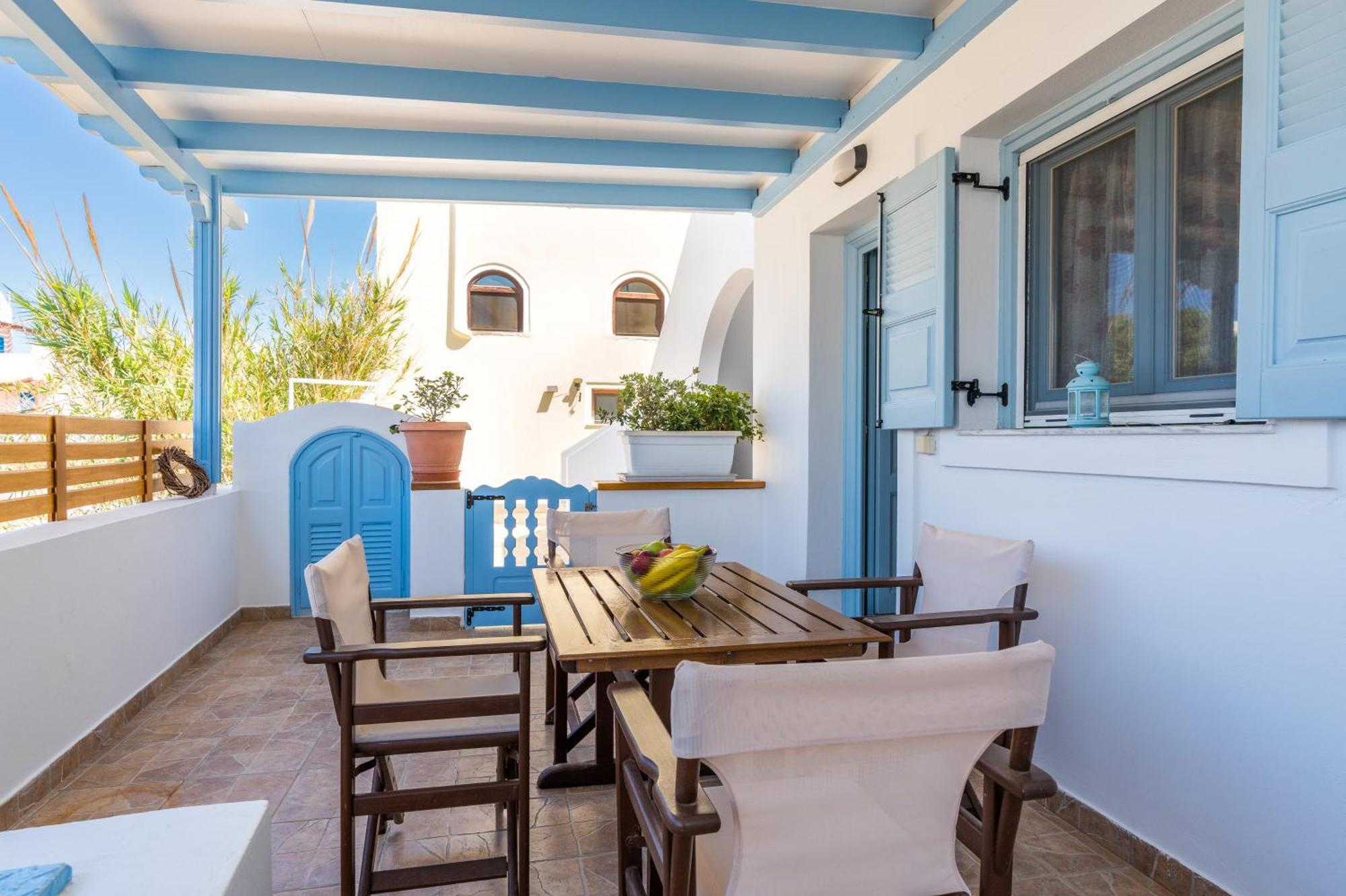 Blue Eyes Beach Villas Monolithos Exterior foto