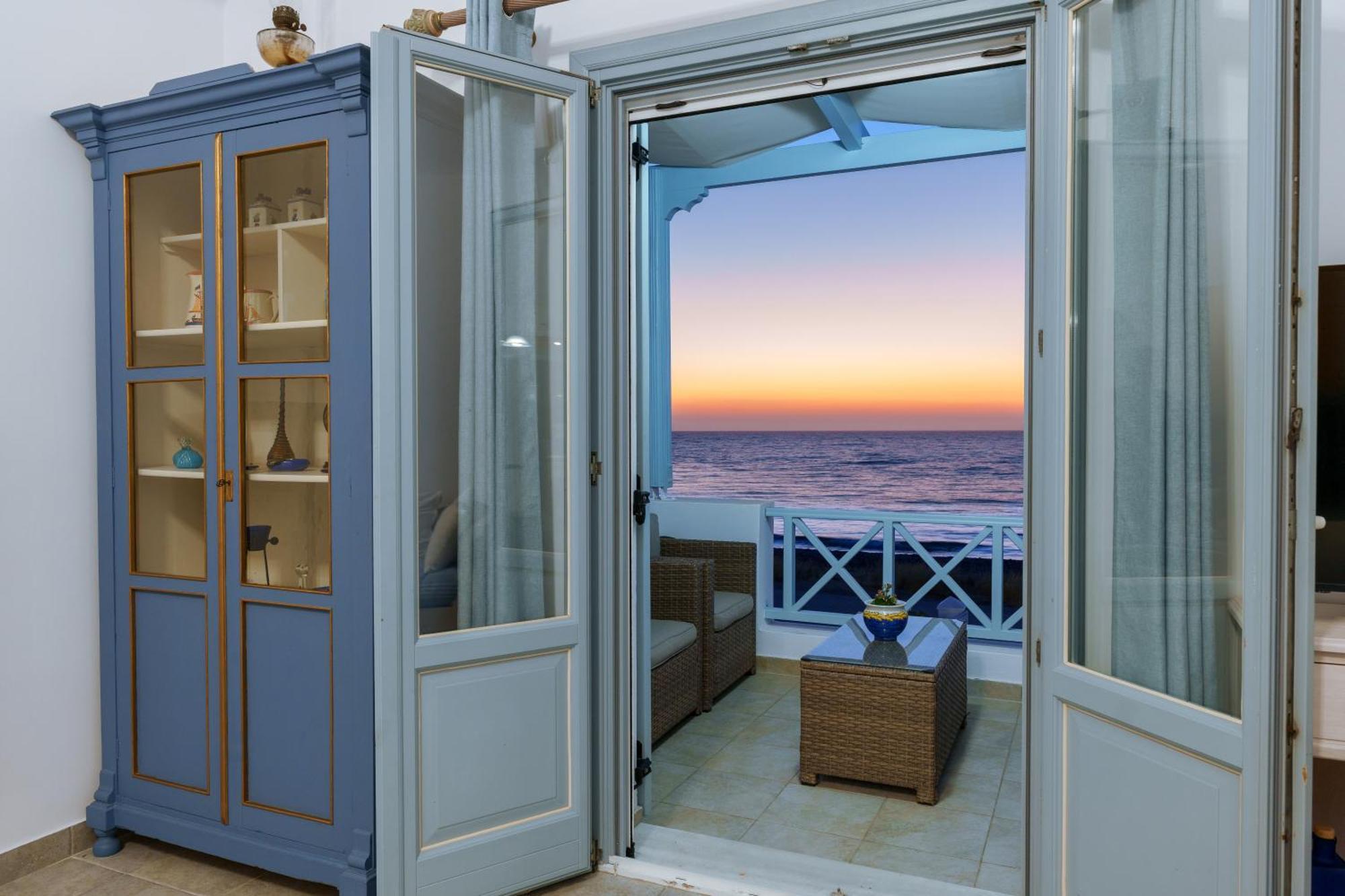 Blue Eyes Beach Villas Monolithos Exterior foto